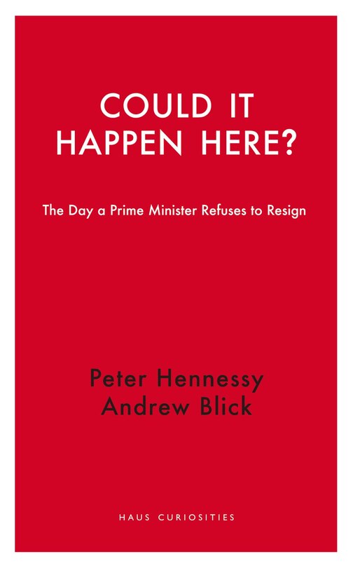 Front cover_Could it Happen Here?