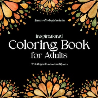 Front cover_Inspirational Coloring Book for Adults