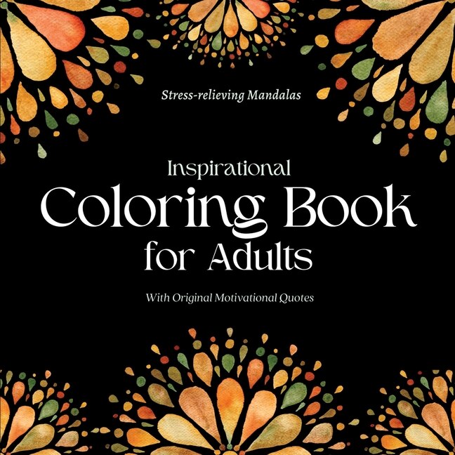 Front cover_Inspirational Coloring Book for Adults