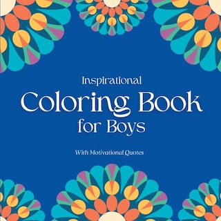 Couverture_Inspirational Coloring Book for Boys