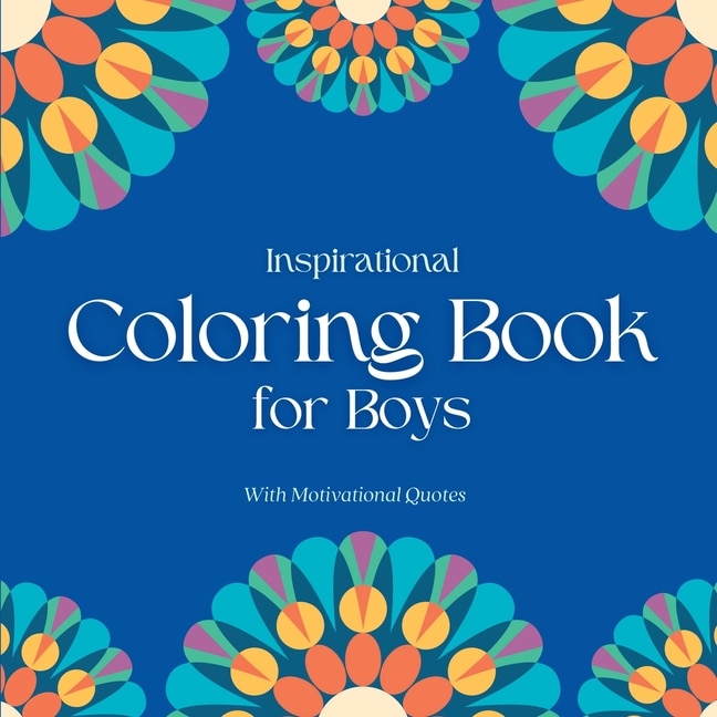 Couverture_Inspirational Coloring Book for Boys