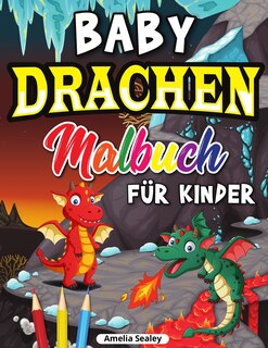 Front cover_Drachen Malbuch für Kinder