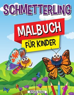 Front cover_Schmetterling-Malbuch für Kinder