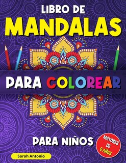 Front cover_Libro de mandalas para colorear para niños