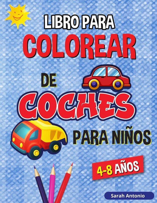 Couverture_Libro para Colorear de Camiones y Coches para Niños