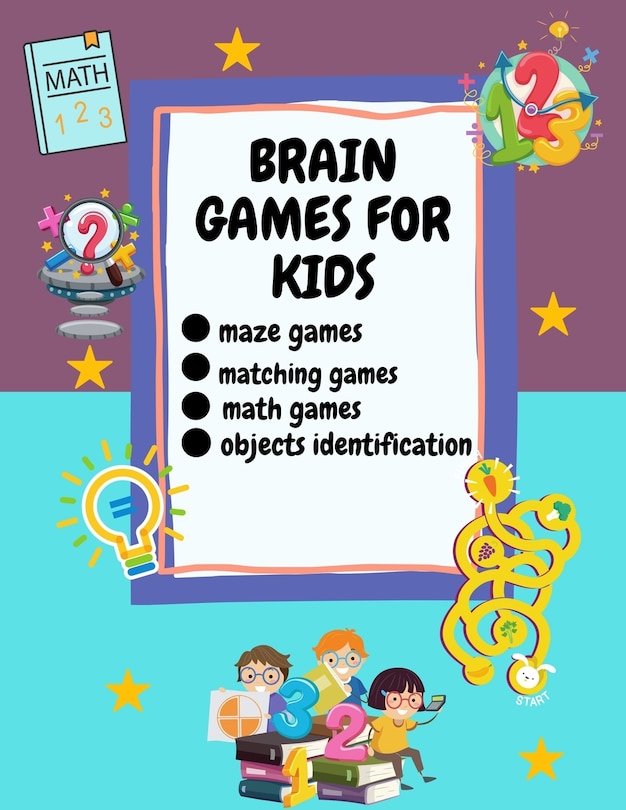 Front cover_Brain Games For Kids