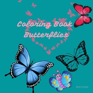 Front cover_Coloring Book Butterflies