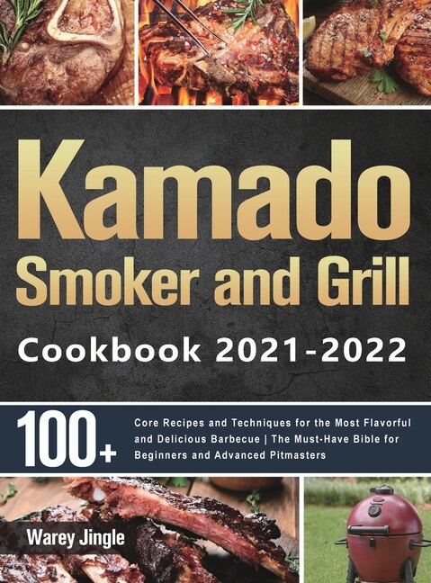 Front cover_Kamado Smoker and Grill Cookbook 2021-2022