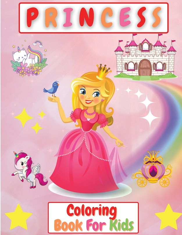 Couverture_Princess Coloring Book For Kids