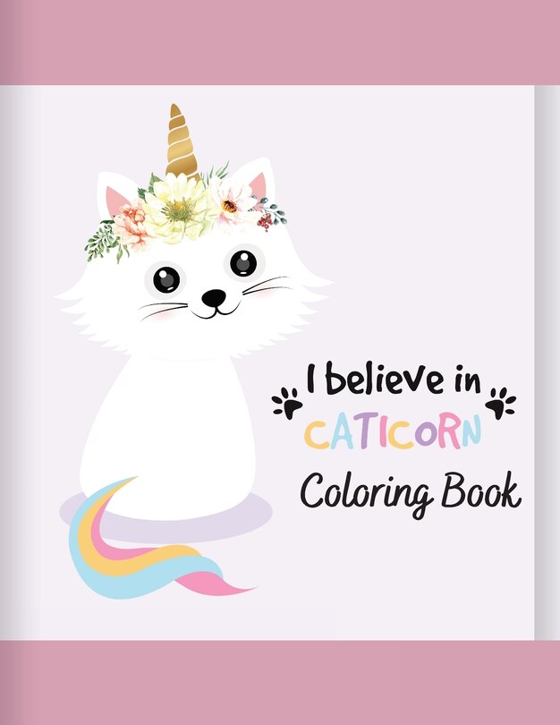 Front cover_Caticorn Coloring Book