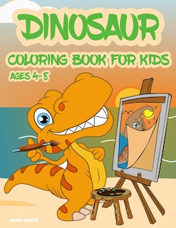 Couverture_Dinosaur Coloring Book for Kids ages 4-8