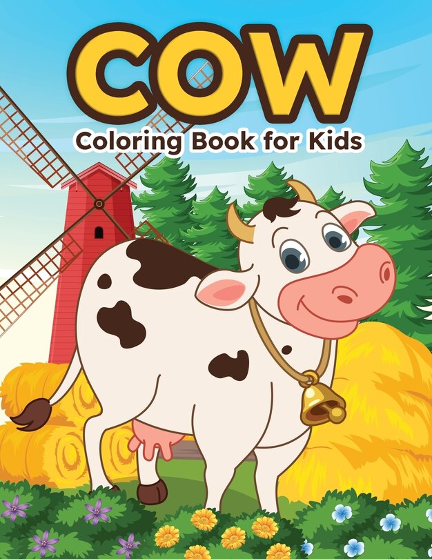 Cow Coloring Book For Kids