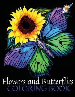 Couverture_Flowers and Butterflies Coloring Book