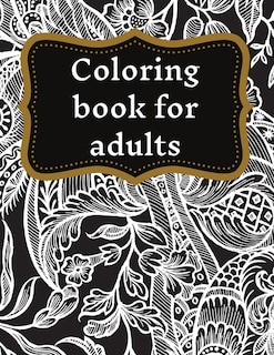 Couverture_Coloring Book For Adults