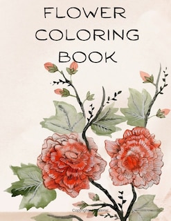 Front cover_Flower Coloring Book