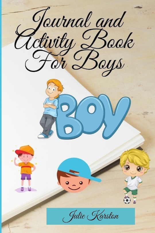 Couverture_Journal and Activity Book for Boys