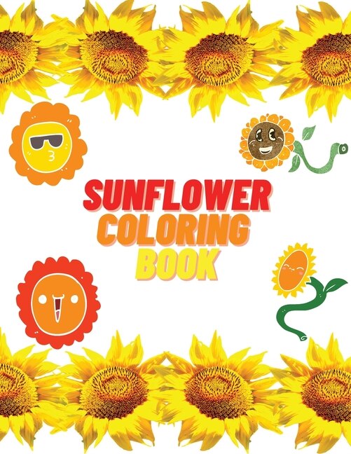 Couverture_Sunflower Coloring Book
