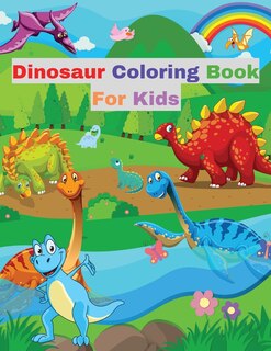 Front cover_Dinosaur Coloring Book for Kids
