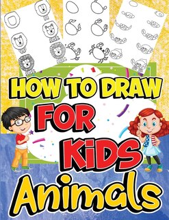 Couverture_How to Draw Animals for Kids