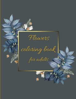 Couverture_Flowers Coloring Book