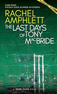 Couverture_The Last Days of Tony MacBride