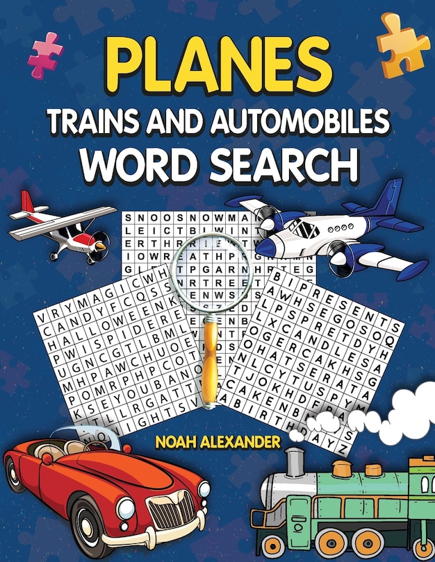 Front cover_Planes Trains and Automobiles Word Search