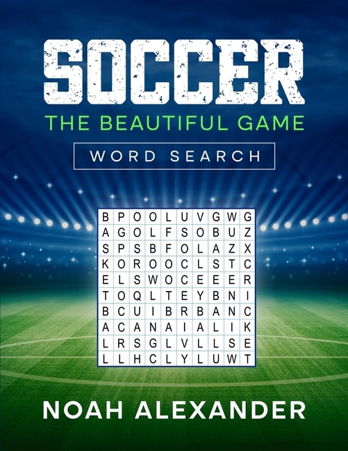 Front cover_Soccer The Beautiful Game Word Search