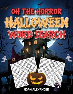 Front cover_Oh The Horror Halloween Word Search