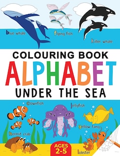 Front cover_Under the Sea Colouring Book for Children