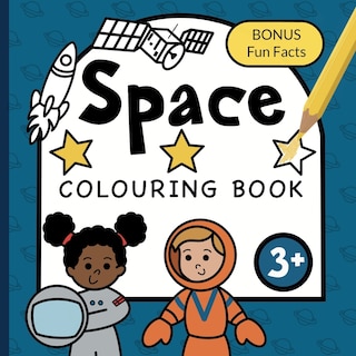 Front cover_Colouring Book Space For Children
