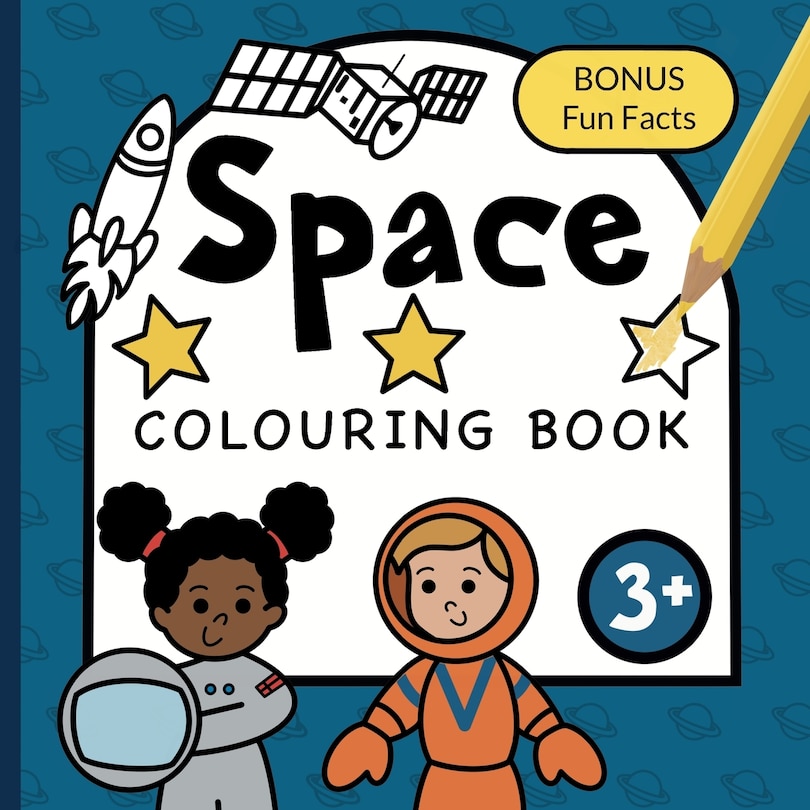 Front cover_Colouring Book Space For Children