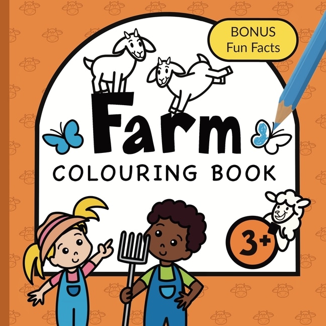 Front cover_Colouring Book Farm For Children