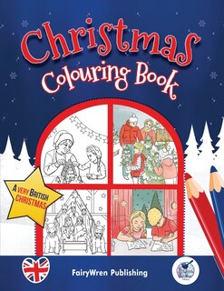 Front cover_British Christmas Colouring Book for Children