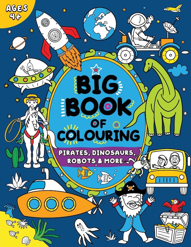 Front cover_Big Book of Colouring for Boys