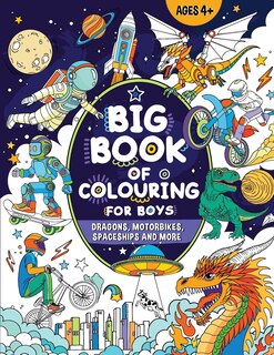 Front cover_Big Book of Colouring for Boys