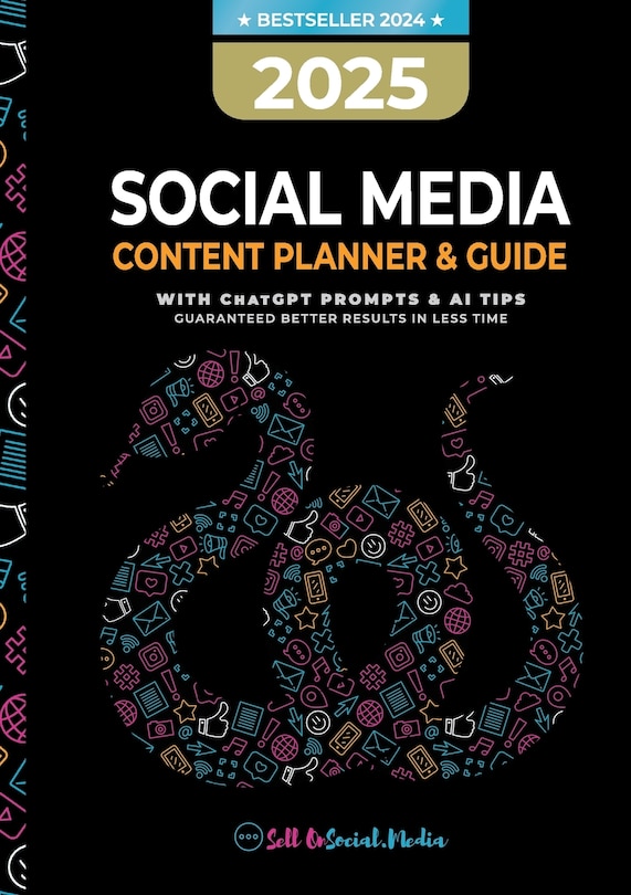 Front cover_2025 Social Media Content Planner & Guide