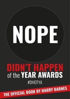Front cover_Didn't Happen of the Year Awards - The Official Book