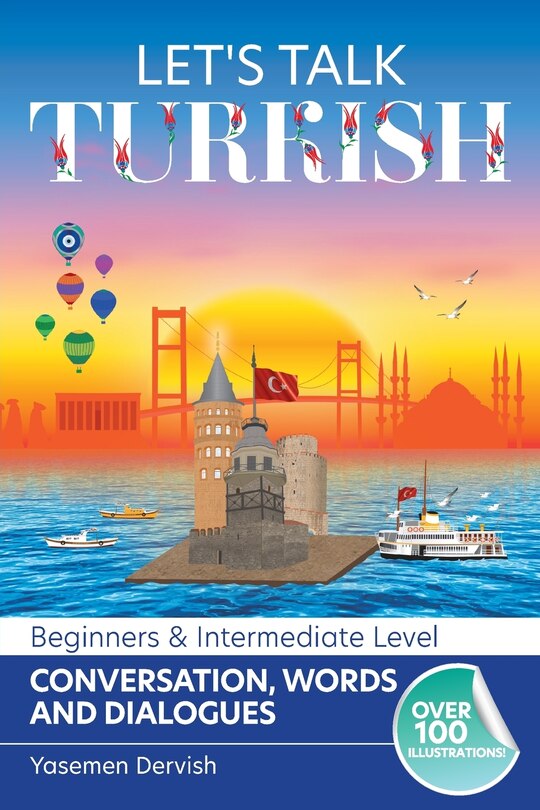 Front cover_Let's Talk Turkish - Conversations, Words and Dialogues