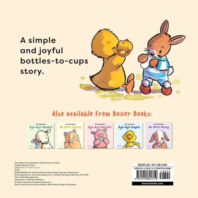 Front cover_Life’s Little Lessons: Bye-Bye Bottle