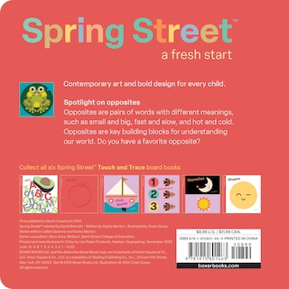Front cover_Spring Street Touch and Trace: Opposites