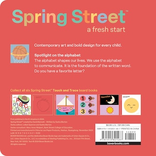 Front cover_Spring Street Touch and Trace: ABC