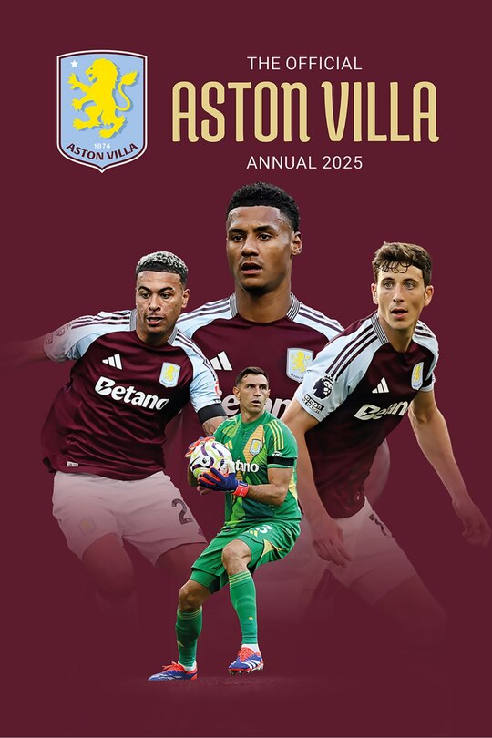 Front cover_The Official Aston Villa Annual 2025