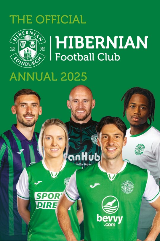 Front cover_The Official Hibernian Football Club Annual 2025