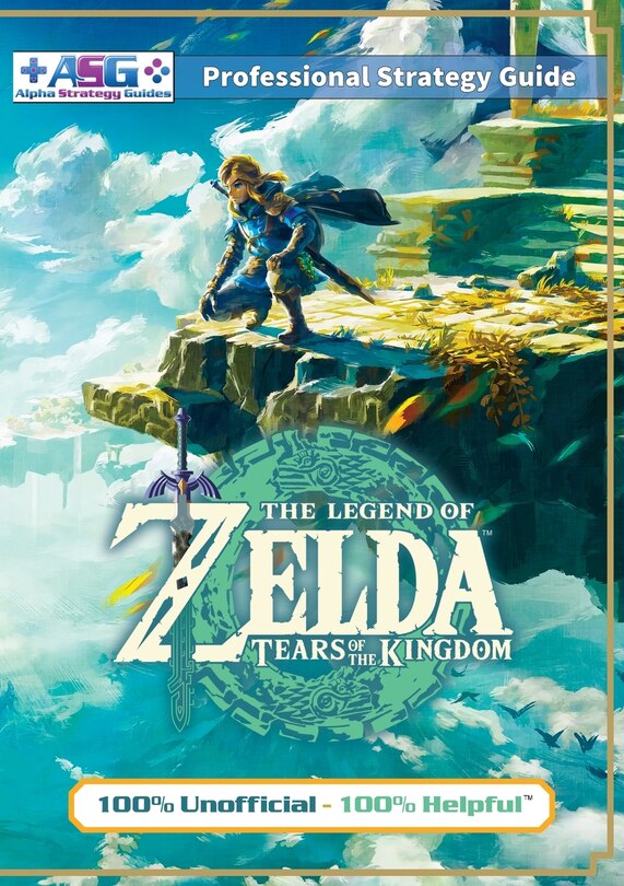 Front cover_The Legend of Zelda Tears of the Kingdom Strategy Guide Book (Full Color)