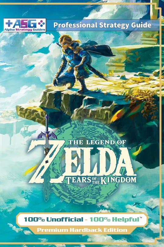 Couverture_The Legend of Zelda Tears of the Kingdom Strategy Guide Book (Full Color - Premium Hardback)