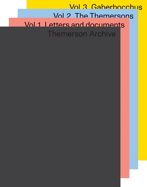 The Themerson Archive Catalogue, 3-vol. Set: Three Volumes (vol I, Letters And Documents; Vol Ii, The Themersons, Vol Iii, Gaberbocchus) by Jasia Reichardt