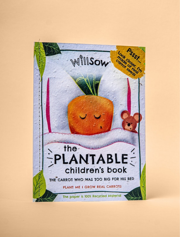 Front cover_The Carrot Who Was Too Big For His Bed