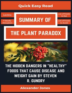 Front cover_Summary Of The Plant Paradox