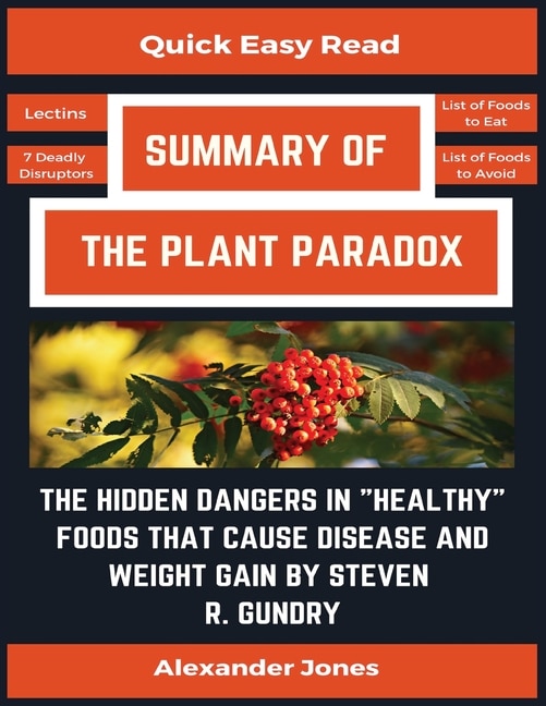 Front cover_Summary Of The Plant Paradox