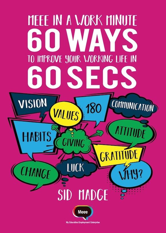 Couverture_Meee In A Work Minute - 60 Ways Yo Improve Your Working Life In 60 Seconds